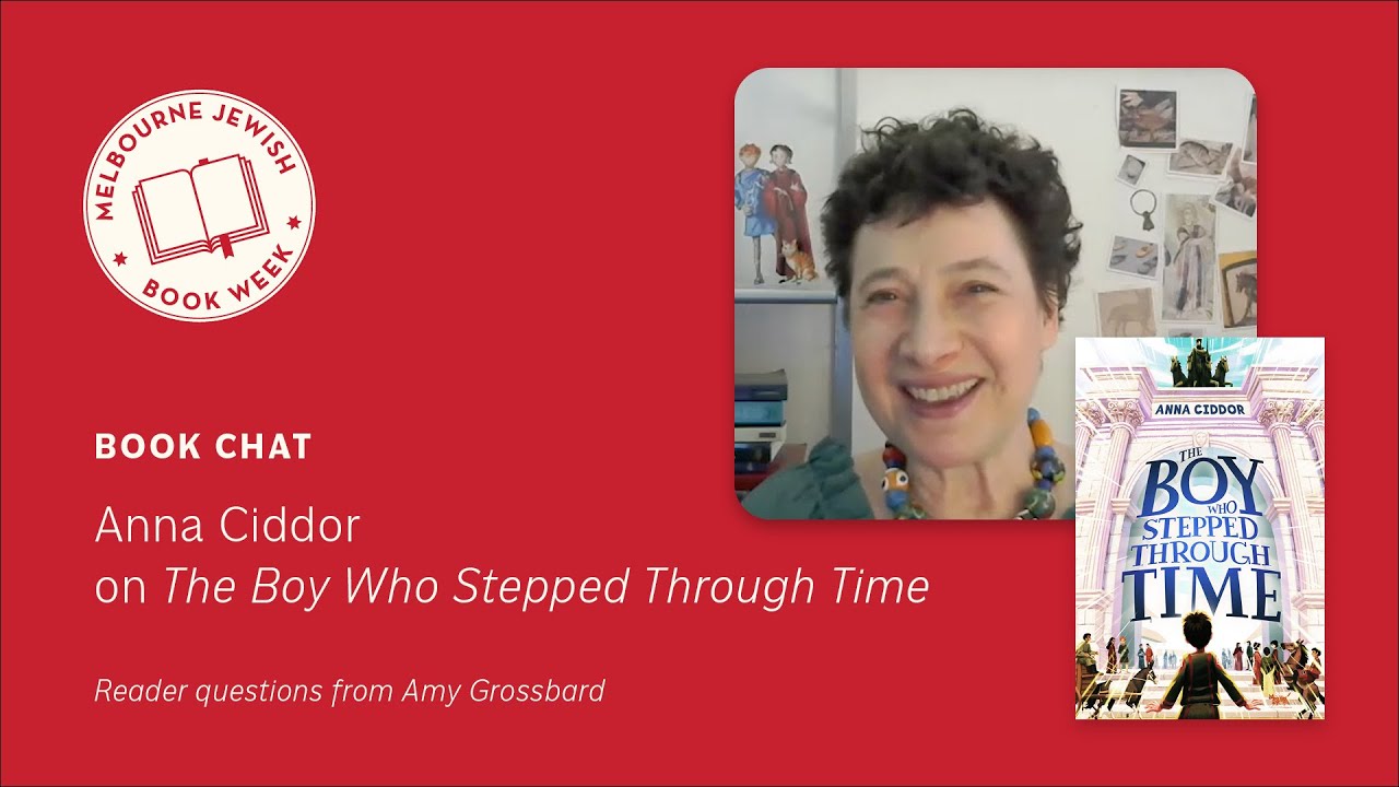 Book Chat: Anna Cidor on ‘The Boy Who Stepped Through Time’