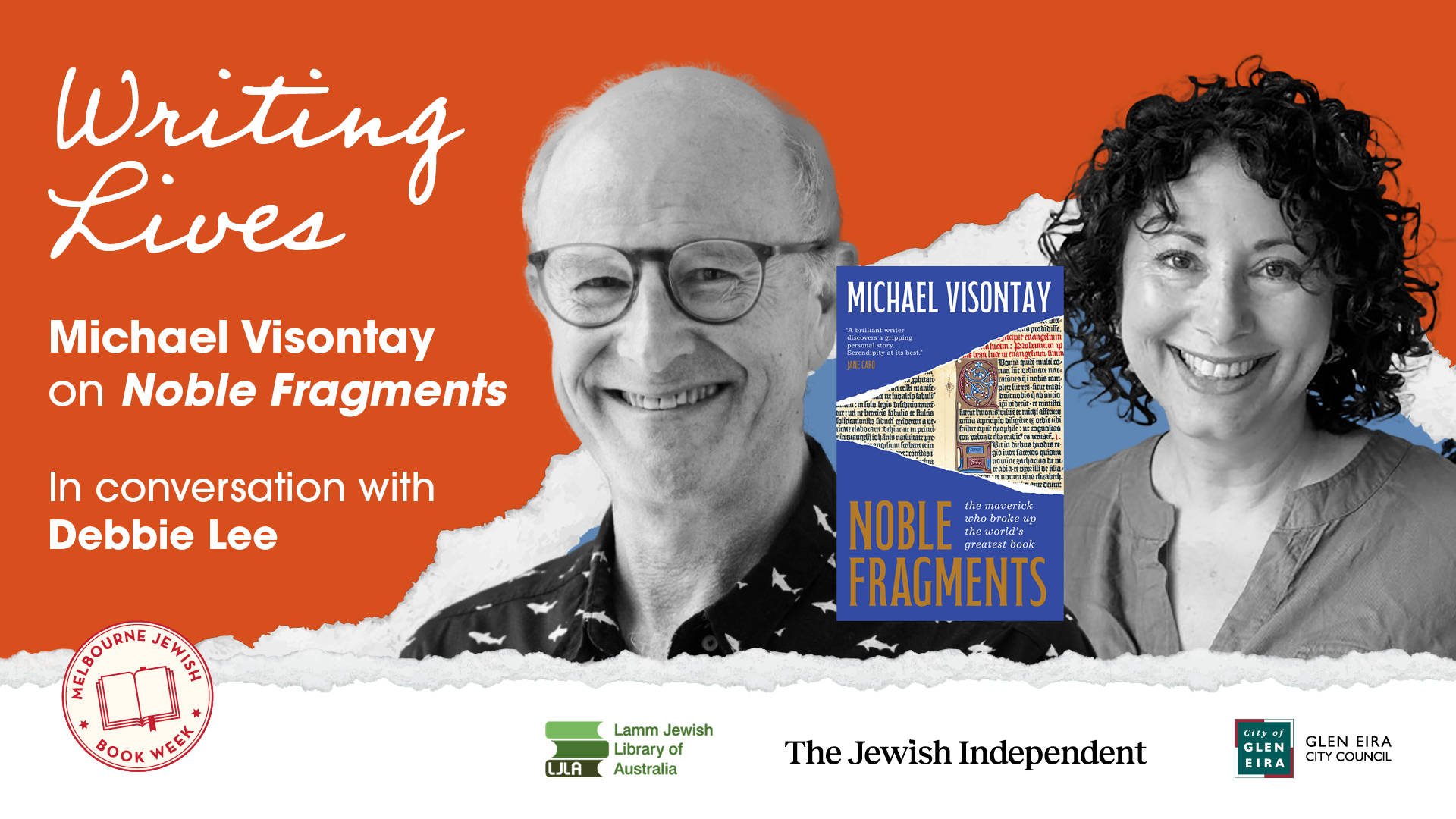 Writing Lives: Michael Visontay on ‘Noble Fragments’